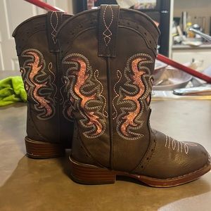 Kids roper boots